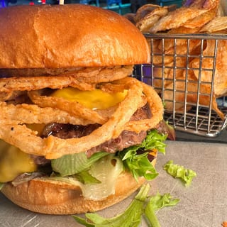 Smoked Gouda Burger