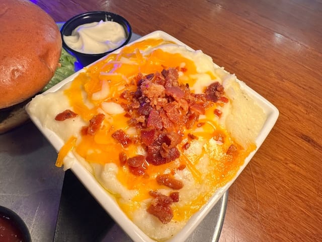 $ Side Loaded Mash Potato.