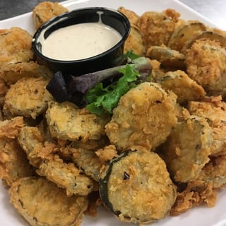 Buttermilk-Battered Pickle Chips
