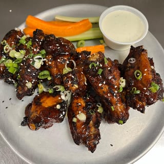 6 Wings Fried